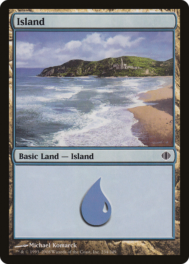 Island (ALA-234) - Shards of Alara Foil