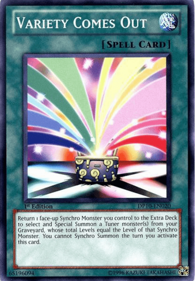 Variety Comes Out [DP10-EN020] Common - Josh's Cards
