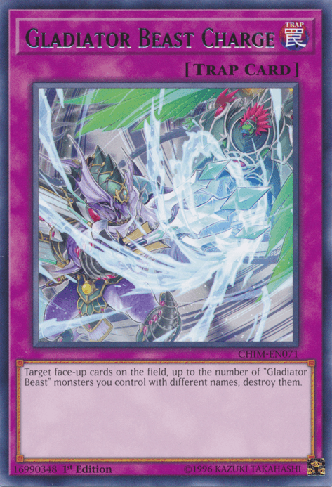 Gladiator Beast Charge [CHIM-EN071] Rare - Josh's Cards
