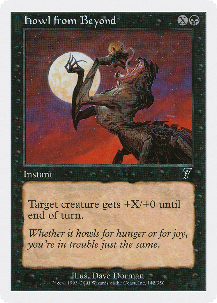 Howl from Beyond [Seventh Edition] Foil