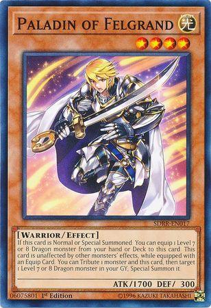 Paladin of Felgrand [SDRR-EN017] Common - Josh's Cards