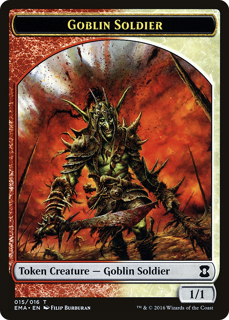 Goblin Soldier (EMA-015) - Eternal Masters Tokens