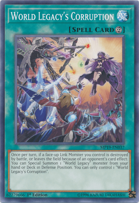 World Legacy's Corruption [MP19-EN037] Common - Josh's Cards