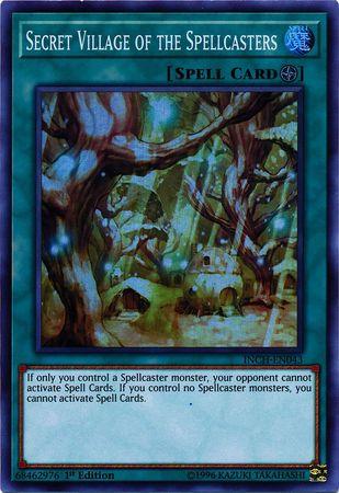 Secret Village of the Spellcasters [INCH-EN043] Super Rare - Josh's Cards