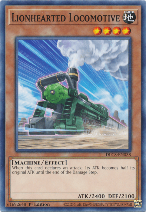 Lionhearted Locomotive [DLCS-EN038] Common - Josh's Cards
