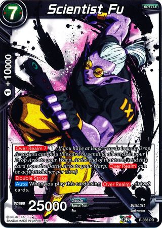 Scientist Fu (Alternate Art) (P-036) [Special Anniversary Set] Parallel Foil
