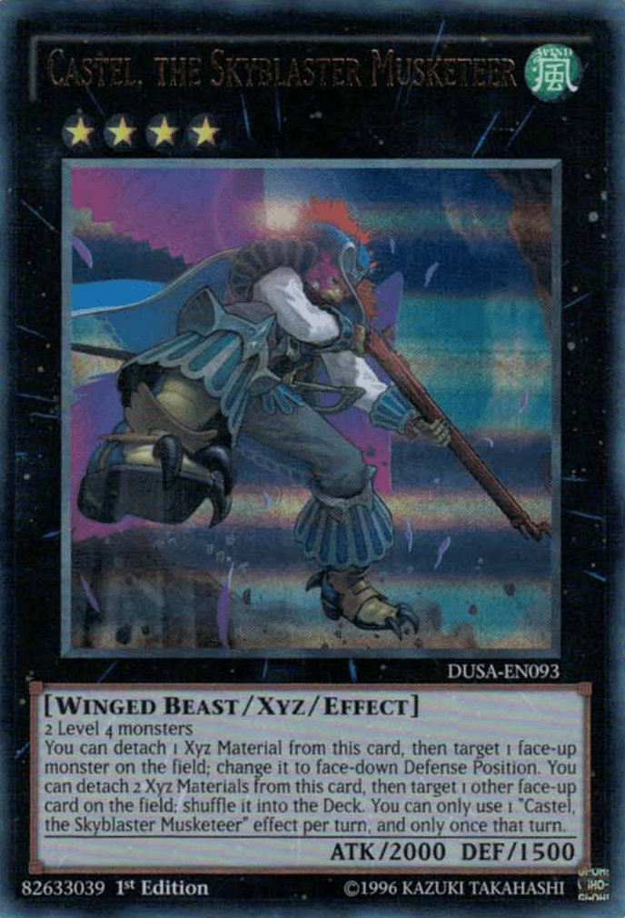 Castel, the Skyblaster Musketeer [DUSA-EN093] Ultra Rare - Josh's Cards