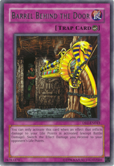 Barrel Behind the Door [DR1-EN043] Rare - Josh's Cards