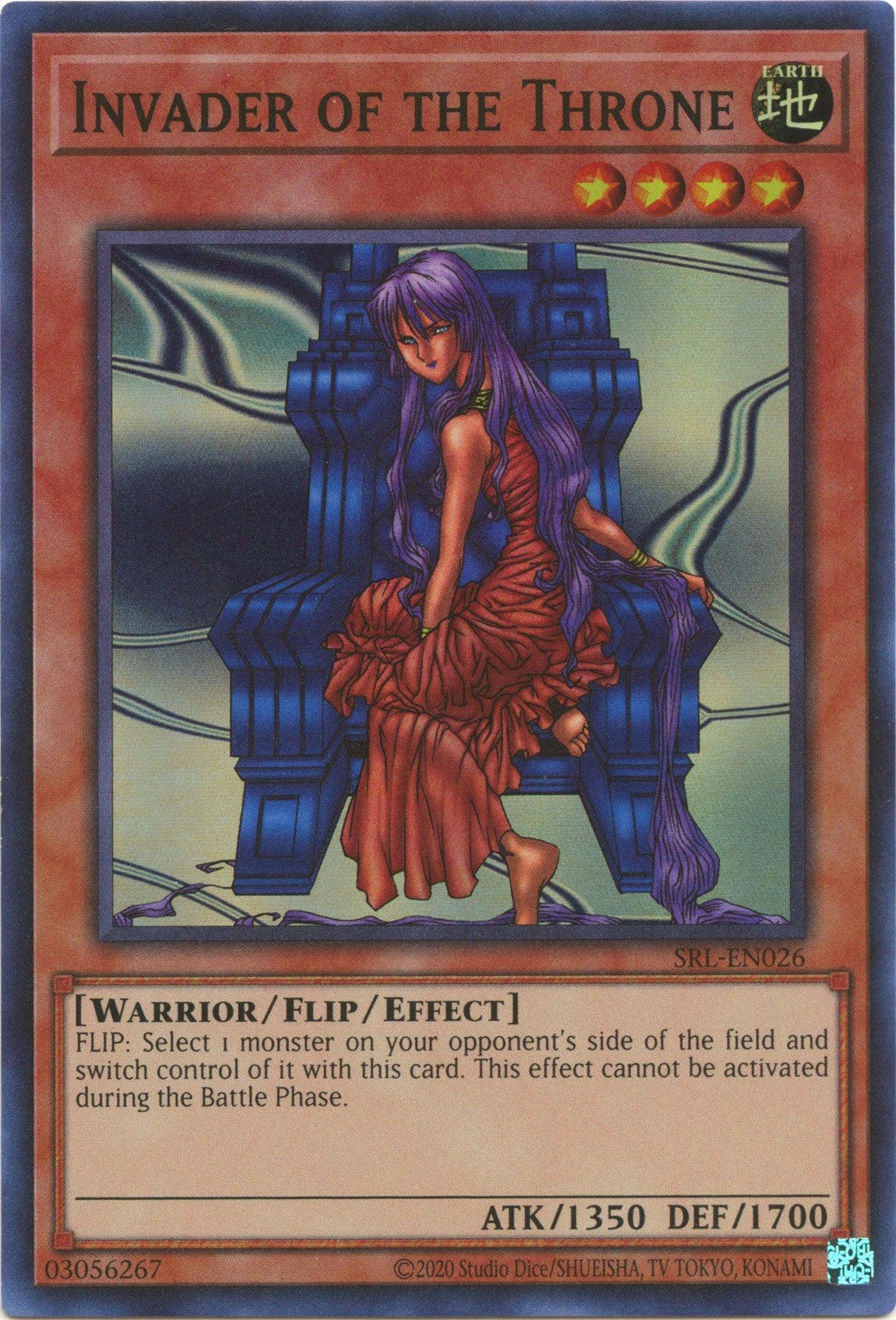 Invader of the Throne (25th Anniversary) [SRL-EN026] Super Rare - Josh's Cards