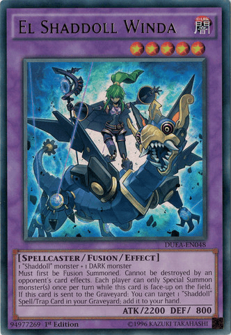 El Shaddoll Winda [DUEA-EN048] Ultra Rare - Josh's Cards