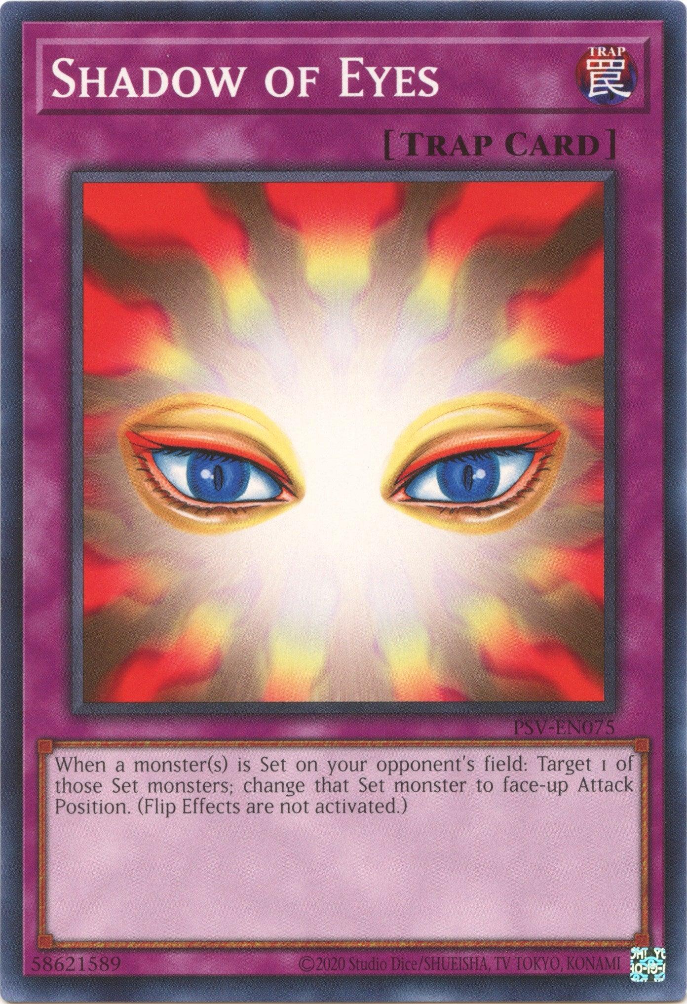 Shadow of Eyes (25th Anniversary) [PSV-EN075] Common - Josh's Cards