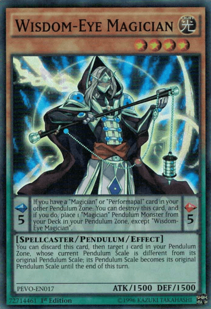 Wisdom-Eye Magician [PEVO-EN017] Super Rare - Josh's Cards