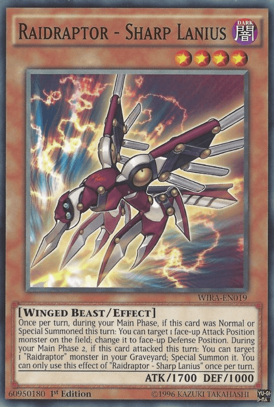 Raidraptor - Sharp Lanius [WIRA-EN019] Common - Josh's Cards