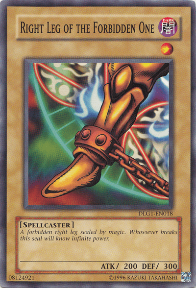 Right Leg of the Forbidden One [DLG1-EN018] Common - Josh's Cards