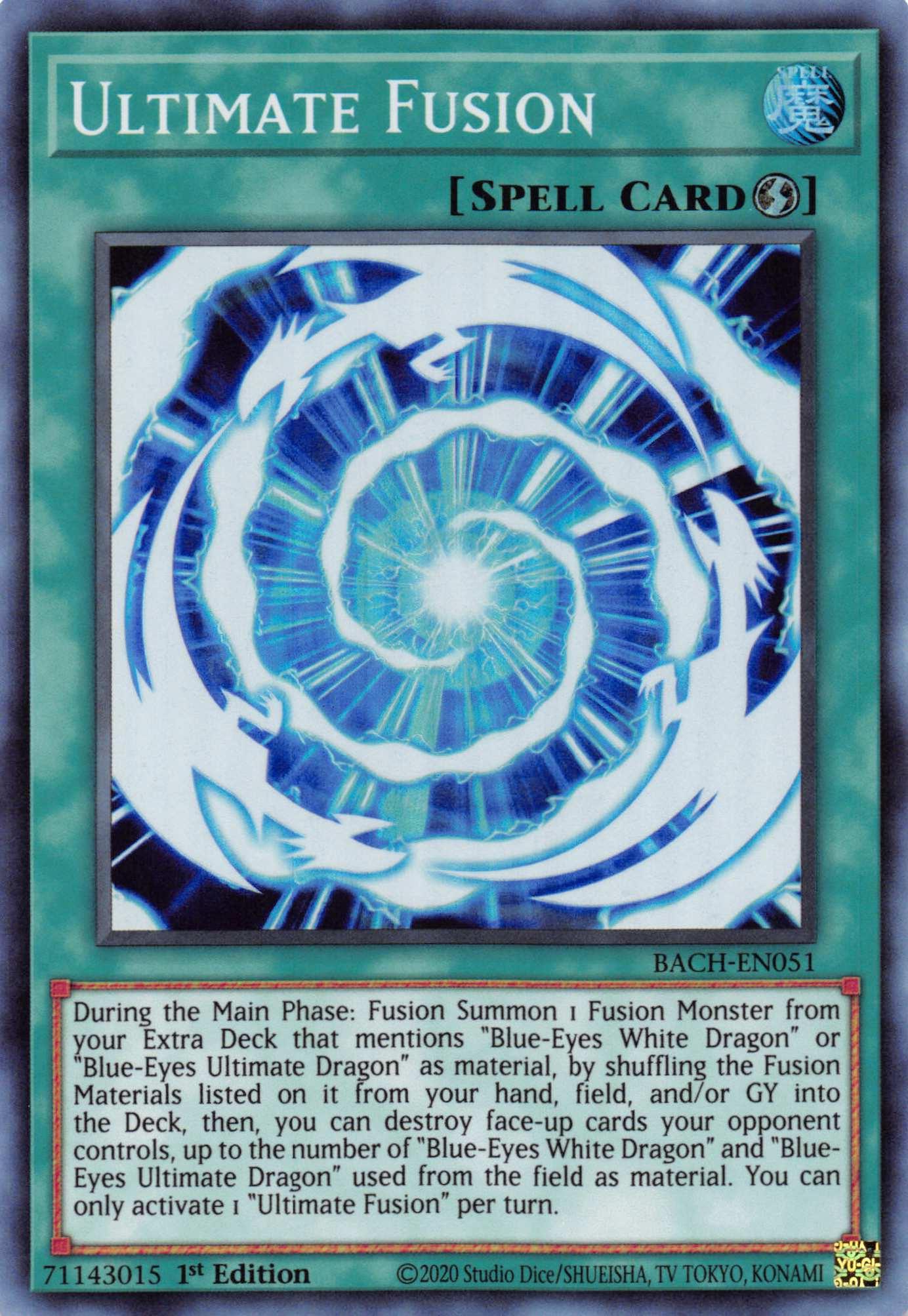 Ultimate Fusion [BACH-EN051] Super Rare - Josh's Cards
