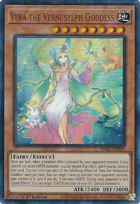 Vera the Vernusylph Goddess [DABL-EN025] Ultra Rare - Josh's Cards