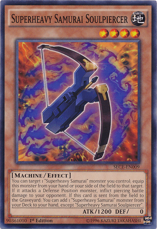 Superheavy Samurai Soulpiercer [SECE-EN009] Common - Josh's Cards
