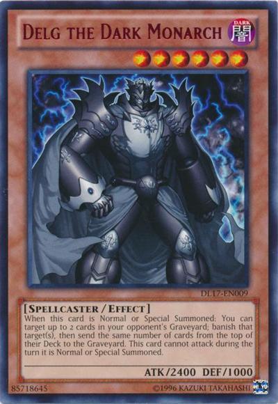 Delg the Dark Monarch (Red) [DL17-EN009] Rare - Josh's Cards