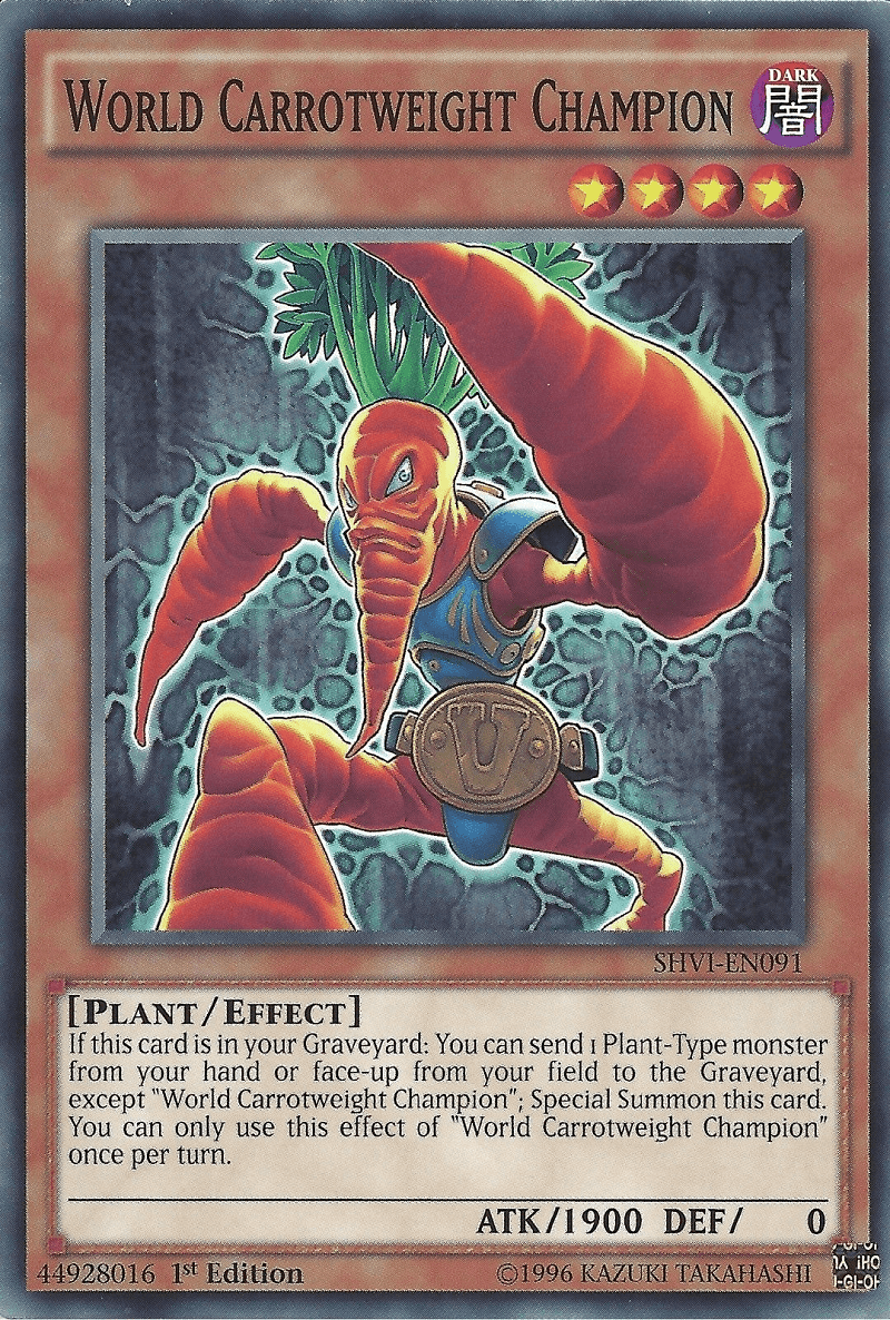 World Carrotweight Champion [SHVI-EN091] Common - Josh's Cards