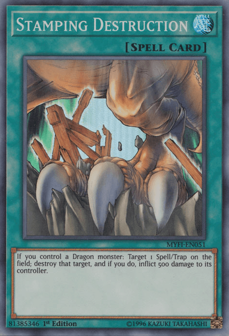 Stamping Destruction [MYFI-EN051] Super Rare - Josh's Cards