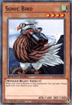 Sonic Bird [SGX1-ENE03] Common - Josh's Cards