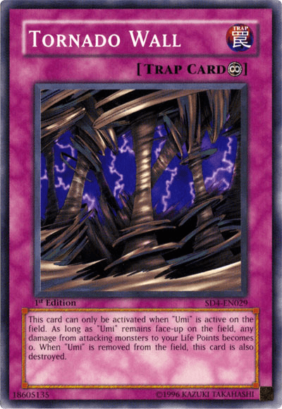 Tornado Wall [SD4-EN029] Common - Josh's Cards