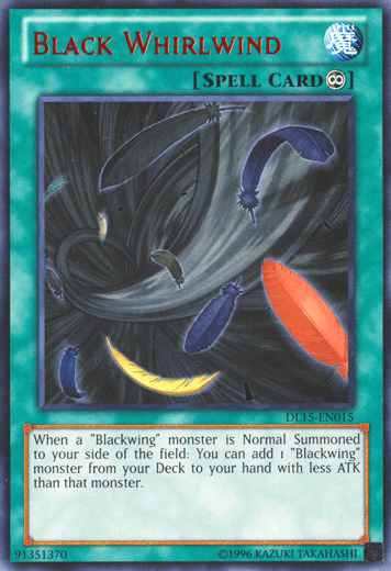 Black Whirlwind (Red) [DL15-EN015] Rare - Josh's Cards