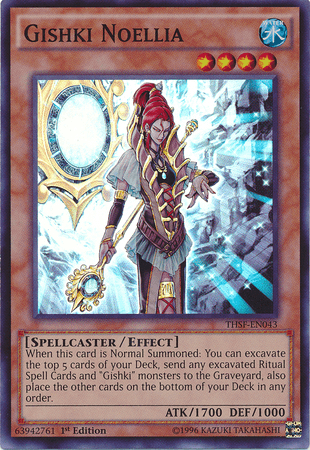 Gishki Noellia [THSF-EN043] Super Rare - Josh's Cards