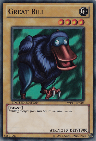 Great Bill [WP11-EN006] Super Rare - Josh's Cards