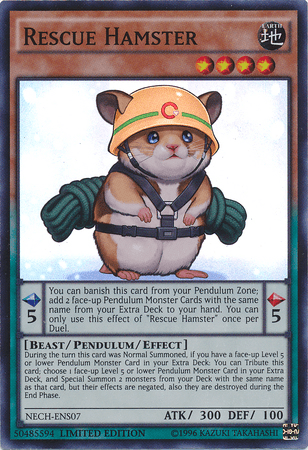 Rescue Hamster (SE) [NECH-ENS07] Super Rare - Josh's Cards