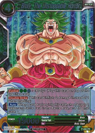Broly, The Unstoppable Horror (P-006) [Promotion Cards] Parallel Foil
