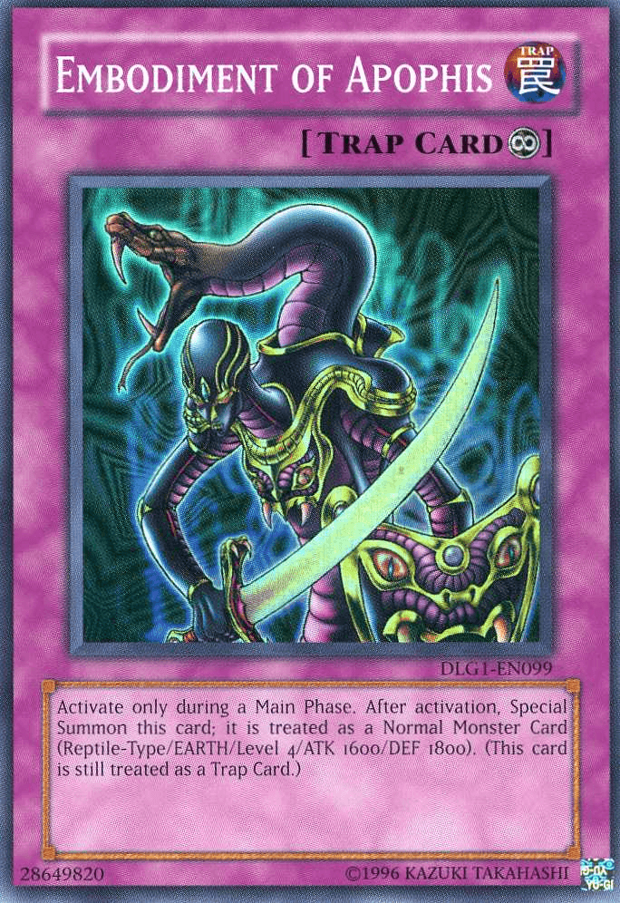 Embodiment of Apophis [DLG1-EN099] Super Rare - Josh's Cards