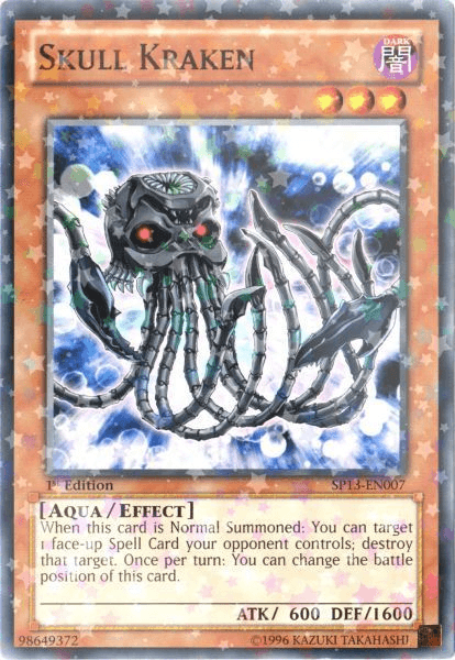 Skull Kraken [SP13-EN007] Starfoil Rare - Josh's Cards