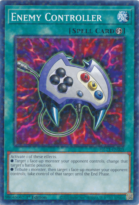 Enemy Controller (Duel Terminal) [HAC1-EN025] Common - Josh's Cards