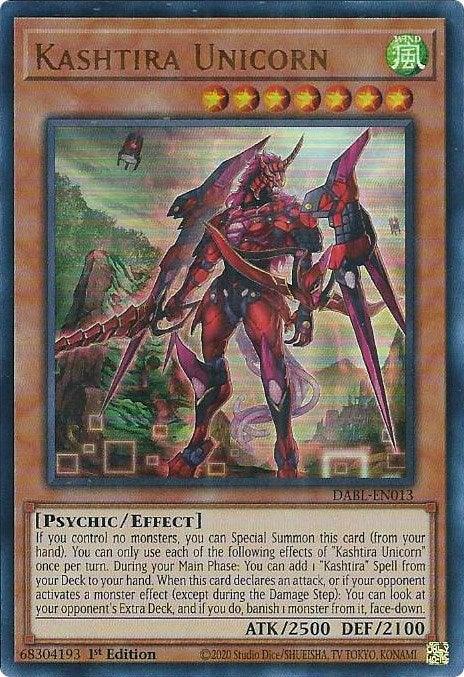 Kashtira Unicorn [DABL-EN013] Ultra Rare - Josh's Cards
