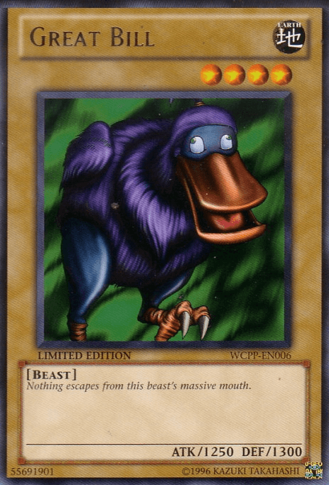 Great Bill [WCPP-EN006] Rare - Josh's Cards