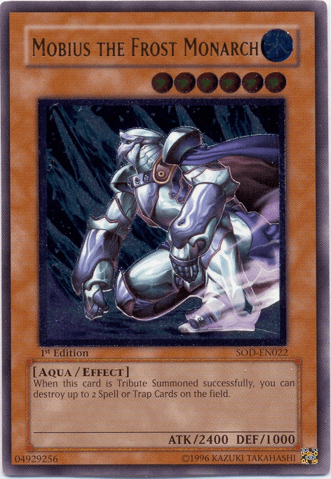 Mobius the Frost Monarch [SOD-EN022] Ultimate Rare - Josh's Cards