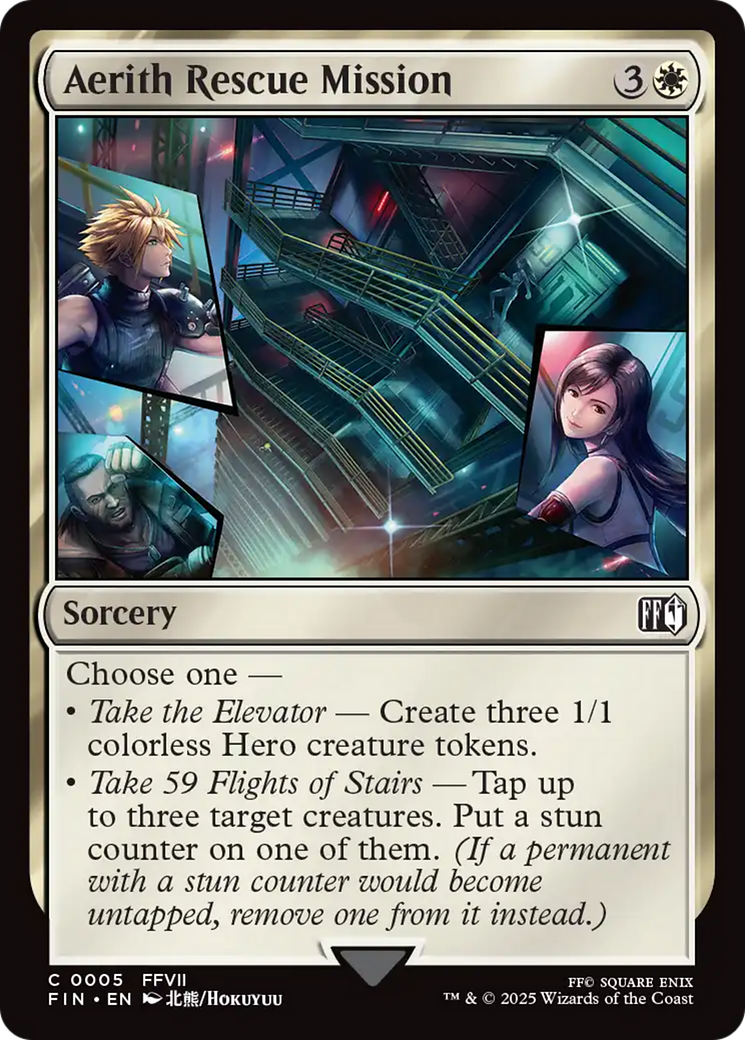 Aerith Rescue Mission (FIN-005) - FINAL FANTASY