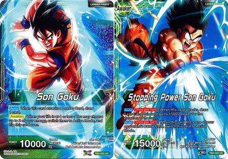 Son Goku // Stopping Power Son Goku (TB2-034) [World Martial Arts Tournament] Parallel Foil