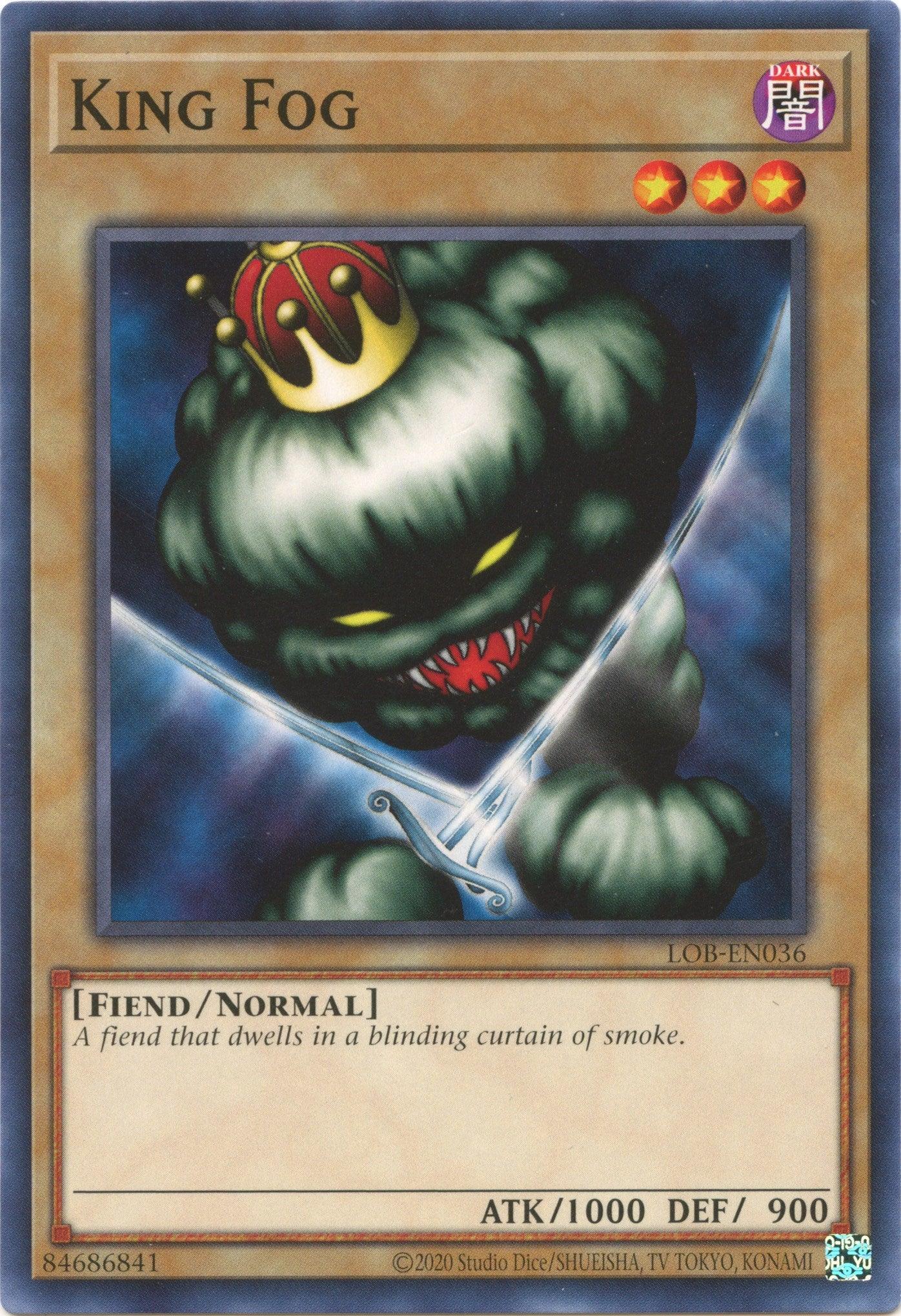 King Fog (25th Anniversary) [LOB-EN036] Common - Josh's Cards