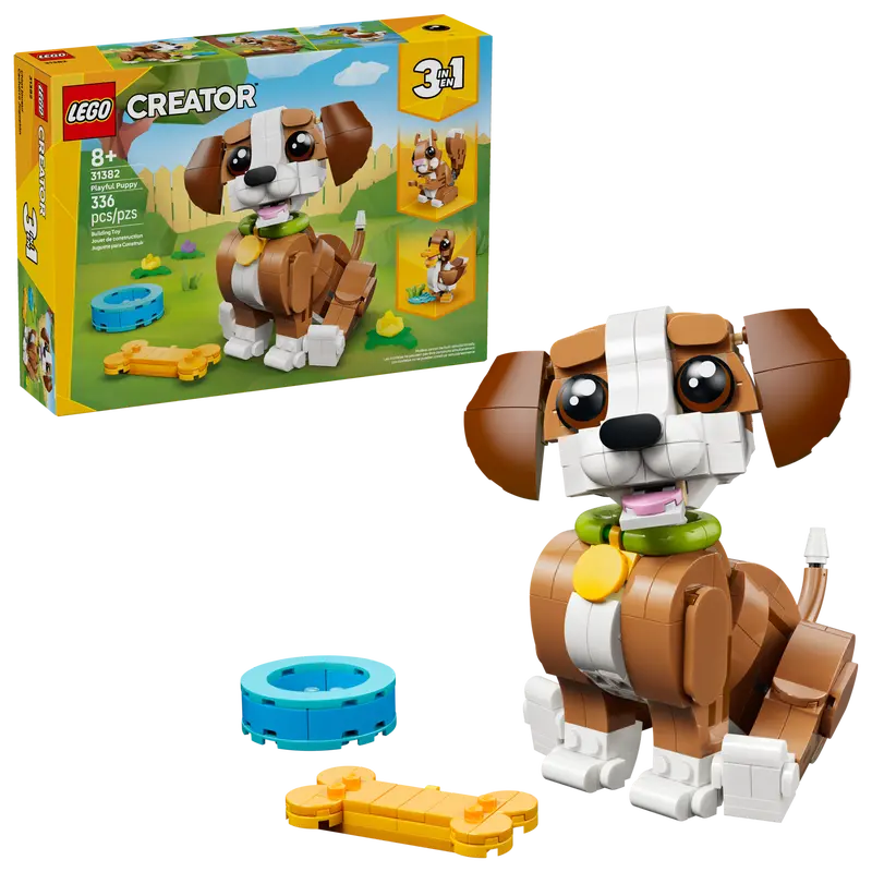 LEGO: Cute Animals: Playful Puppy Dog 31382