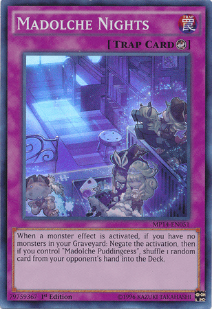 Madolche Nights [MP14-EN051] Super Rare - Josh's Cards