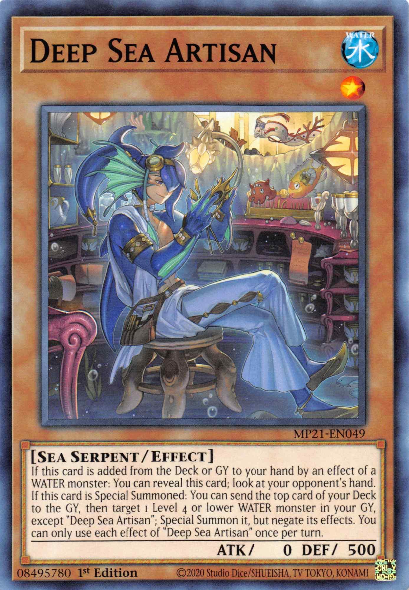 Deep Sea Artisan [MP21-EN049] Common - Josh's Cards