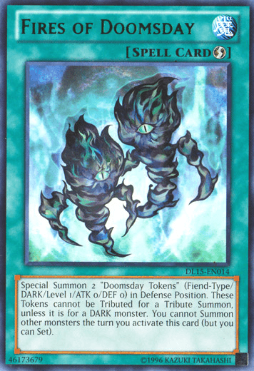 Fires of Doomsday (Green) [DL15-EN014] Rare - Josh's Cards