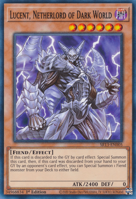 Lucent, Netherlord of Dark World [SR13-EN005] Common - Josh's Cards