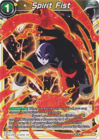 Spirit Fist (EX12-07) [Universe 11 Unison] Parallel Foil
