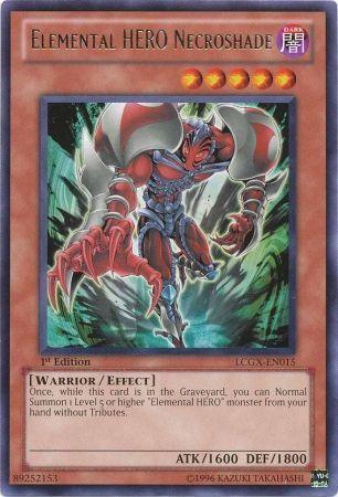 Elemental HERO Necroshade [LCGX-EN015] Rare - Josh's Cards