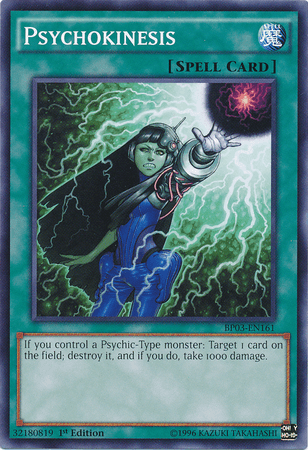 Psychokinesis [BP03-EN161] Common - Josh's Cards