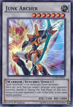 Junk Archer [LC5D-EN037] Super Rare - Josh's Cards