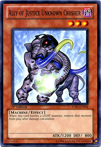 Ally of Justice Unknown Crusher [STBL-EN094] Common - Josh's Cards